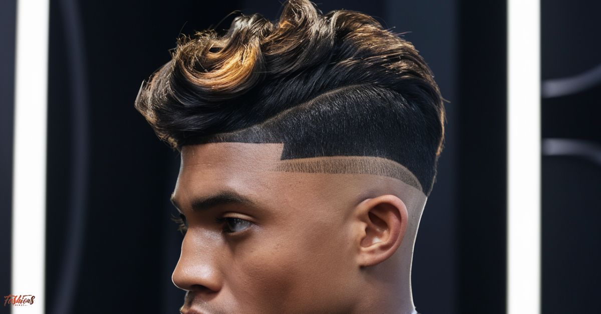 14. Low Taper Fade with Curly Undercut