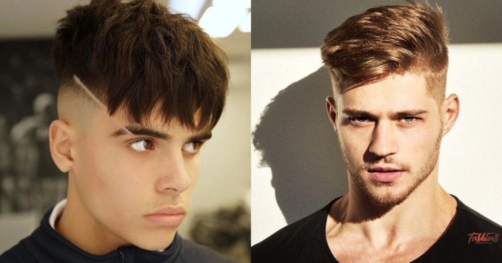 Combined Long-Short Hairstyles for Men