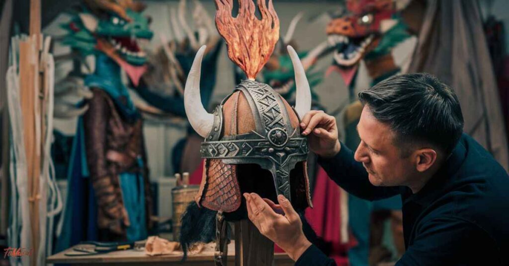 Creating the Viking Helmet