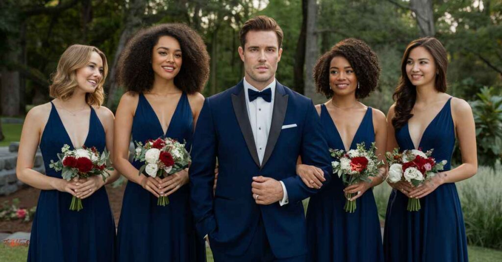 Choosing the Perfect Tux Color for a Navy Dress