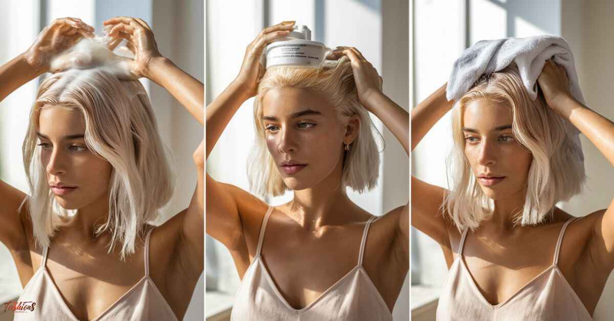 Post-Bleach Haircare Routine