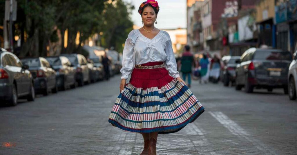 THE SKIRT AN ESSENTIAL ITEM OF POPULAR MEXICAN CLOTHING