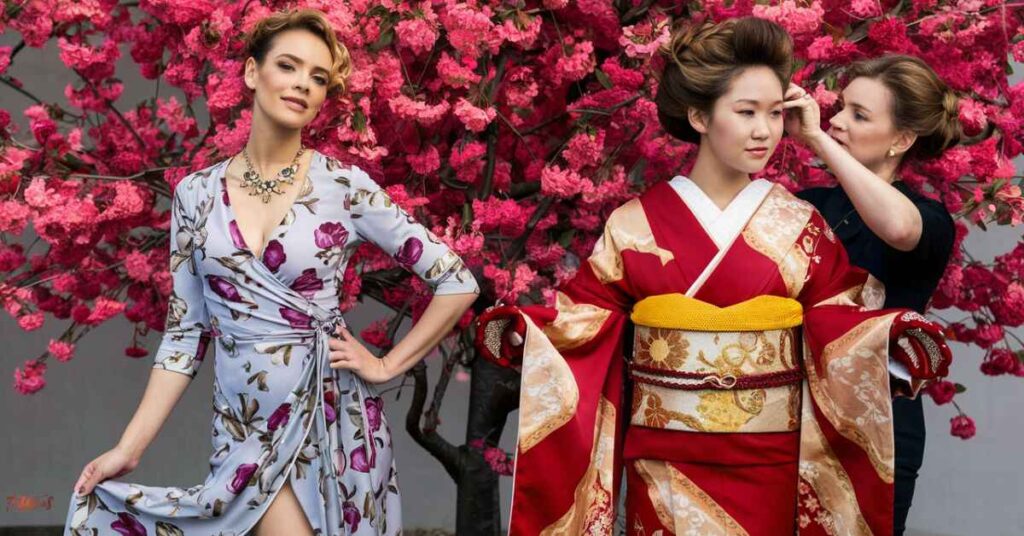 Wrap Dress vs. Kimono